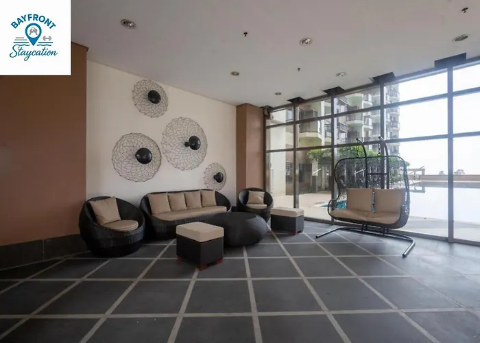 Bayfront Near Airport, Moa, Picc, Star City, Okada With Fast Wifi & Netflix Free Pool Access Apartment *