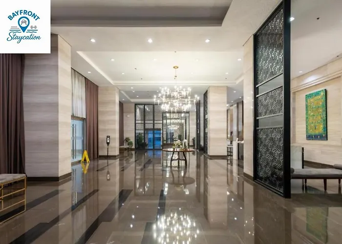 Apartment Bayfront Near Airport, Moa, Picc, Star City, Okada With Fast Wifi & Netflix Free Pool Access