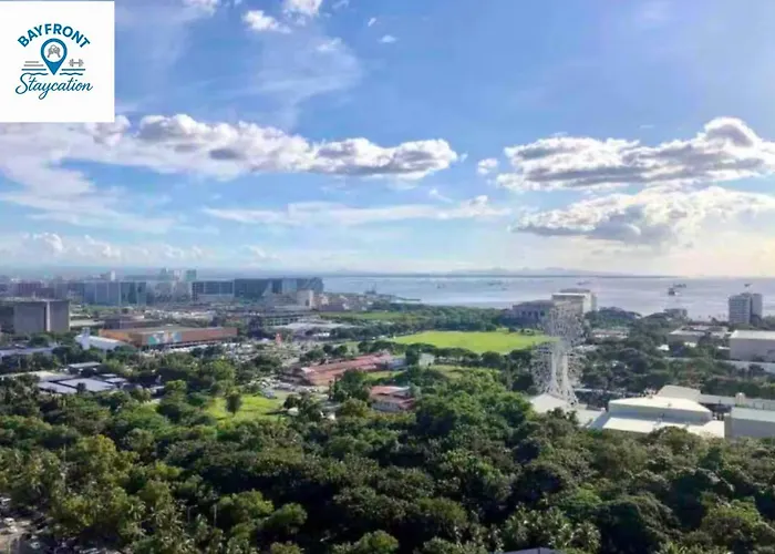 Bayfront Near Airport, Moa, Picc, Star City, Okada With Fast Wifi & Netflix Free Pool Access Apartment