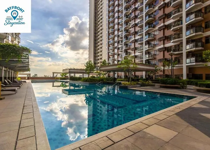 Apartment Bayfront Near Airport, Moa, Picc, Star City, Okada With Fast Wifi & Netflix Free Pool Access Manila